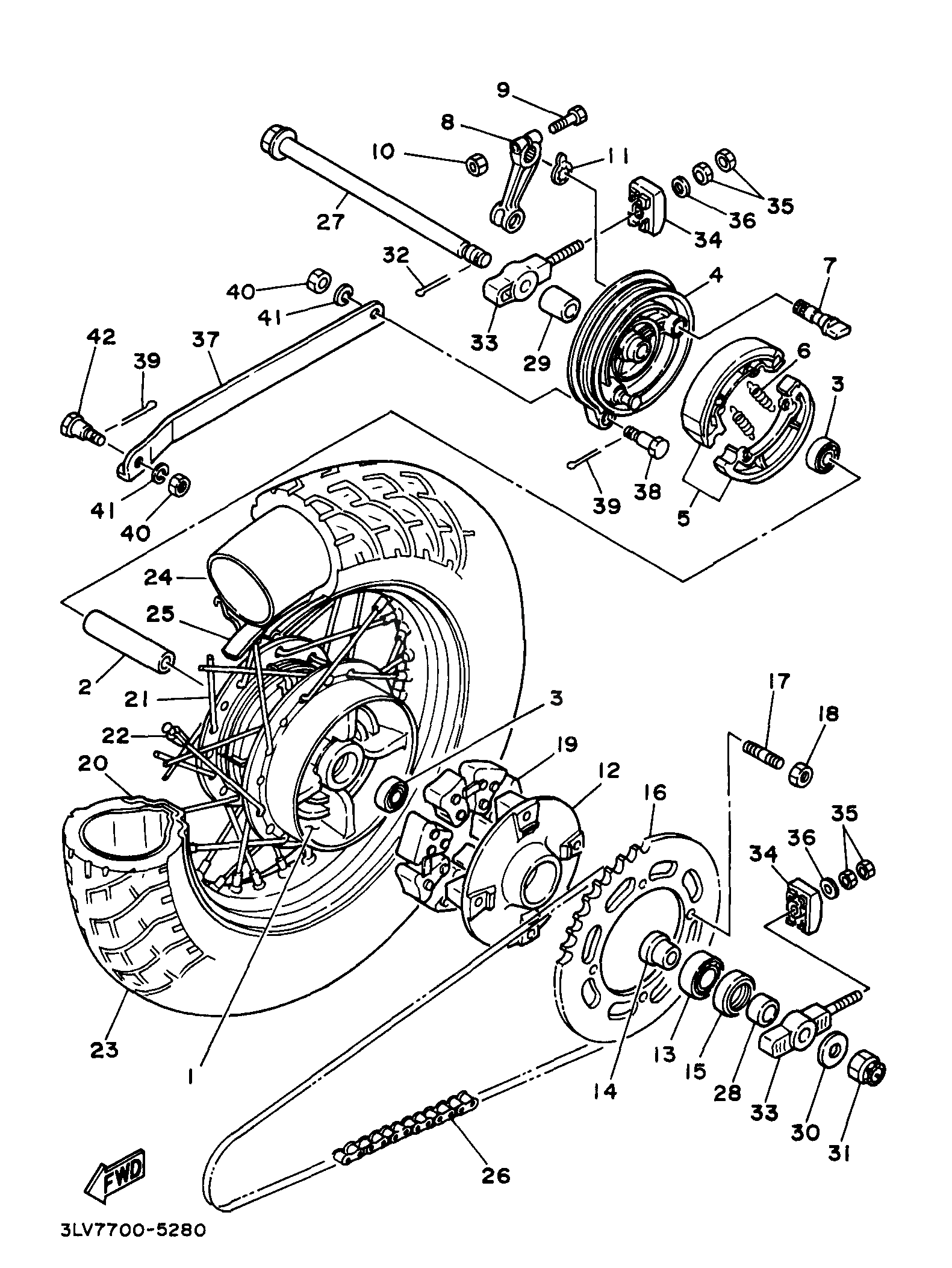 Rear Wheel