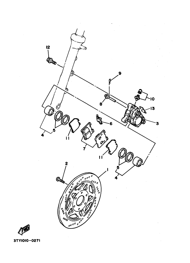 Front Brake Caliper