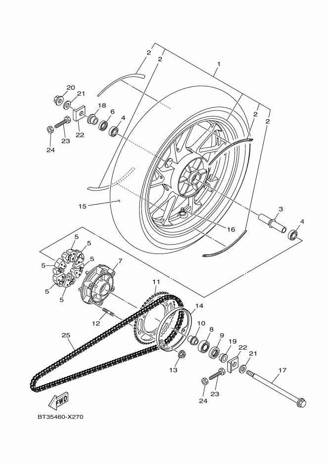 Rear Wheel