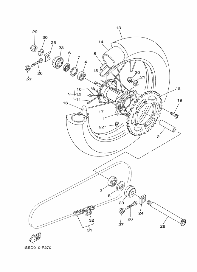 Rear Wheel