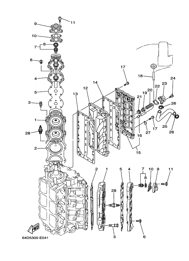 Cylinder & Crank Case