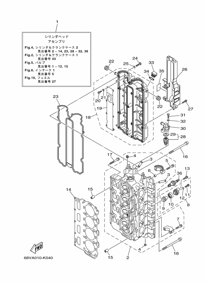 Cylinder & Crank Case