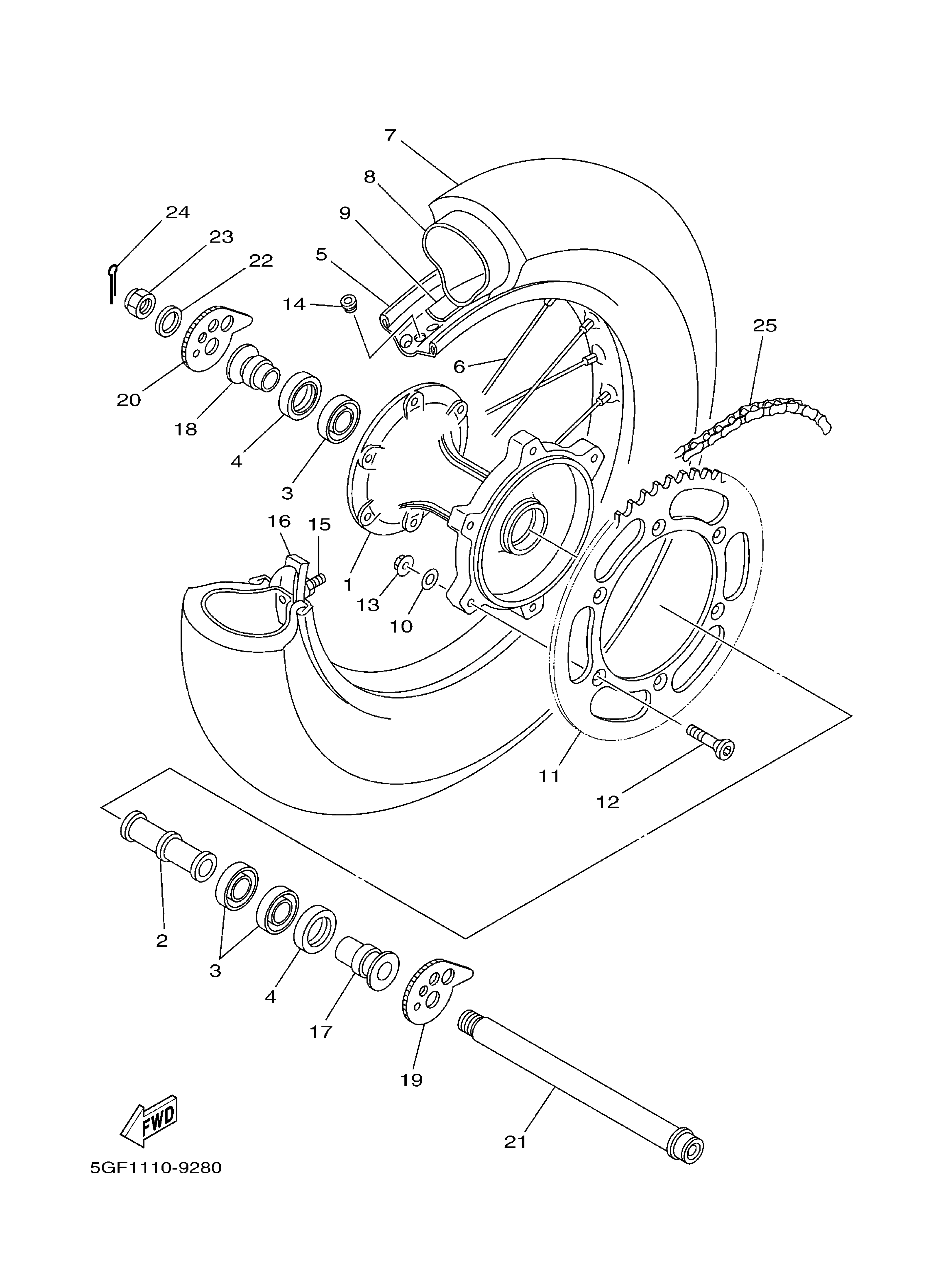 Rear Wheel