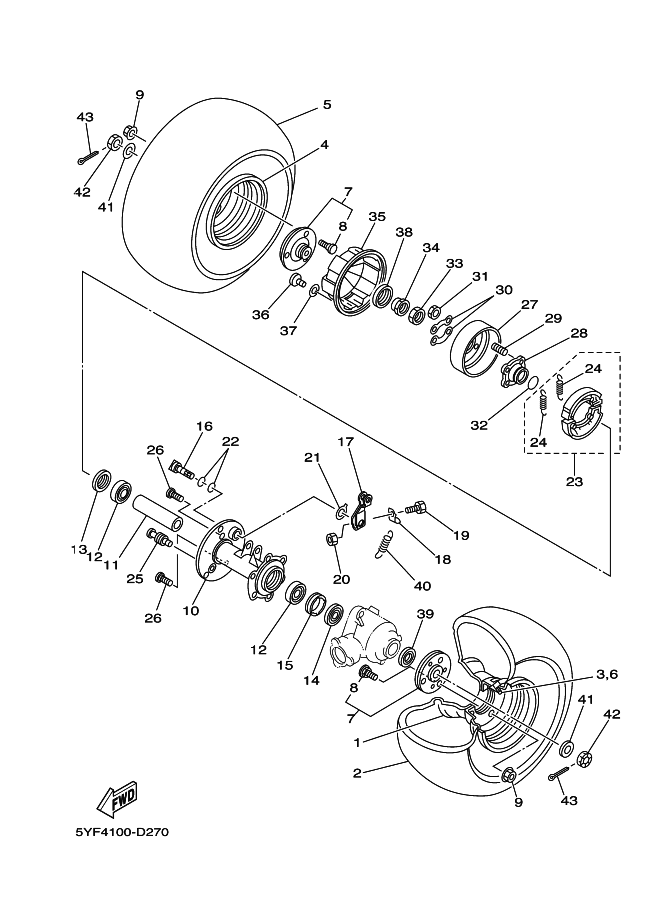 Rear Wheel