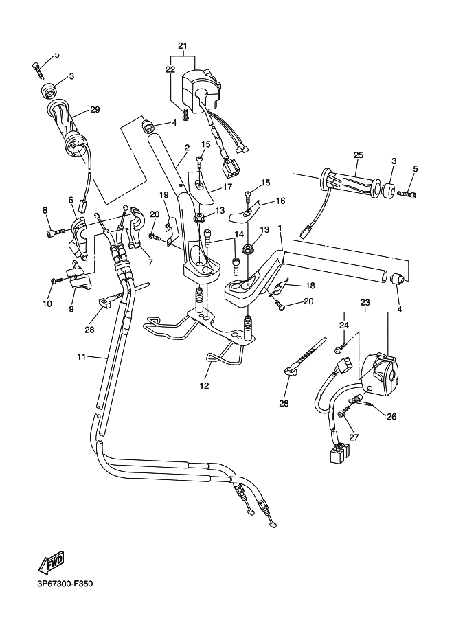 Handlebar Cable