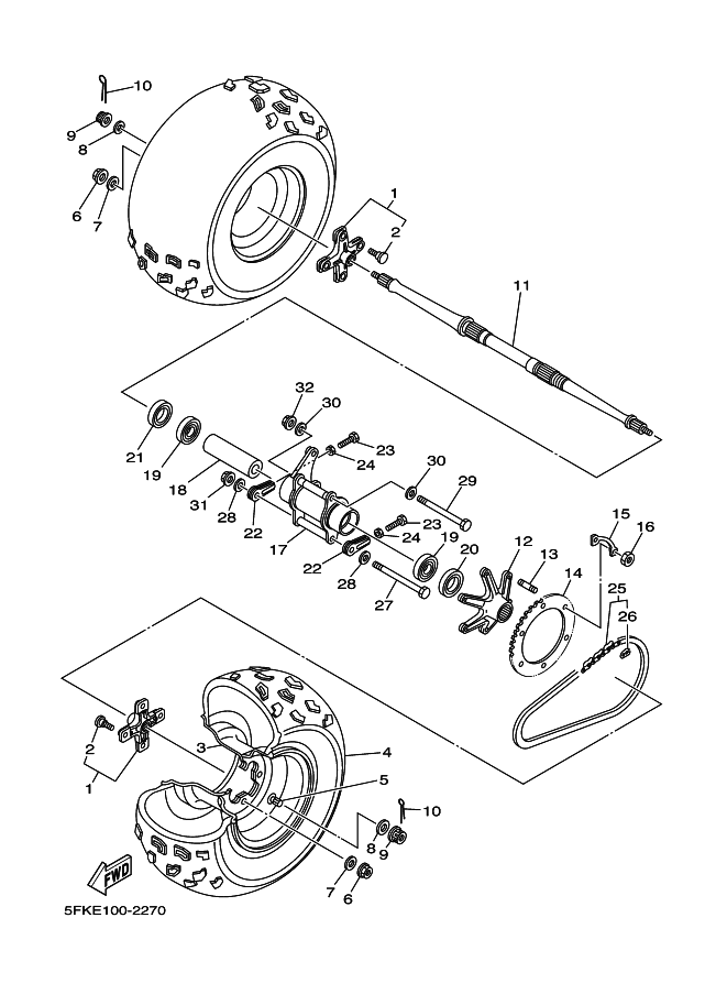 Rear Wheel