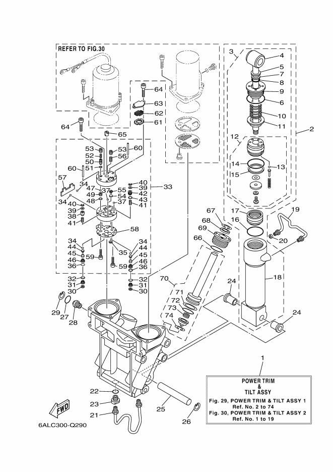 Power Trim & Tilt Assembly