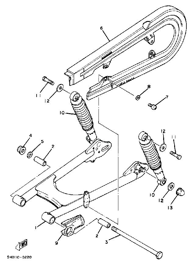 Rear Arm Suspension