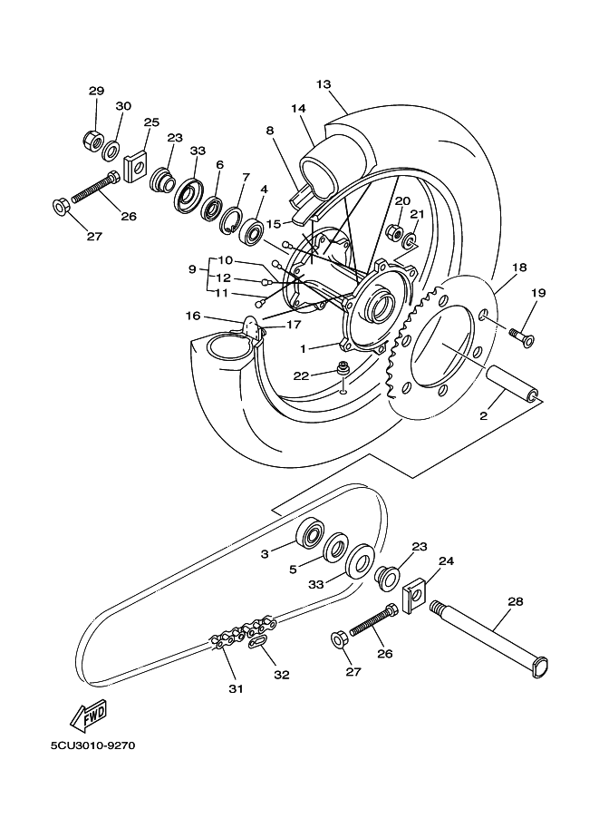 Rear Wheel