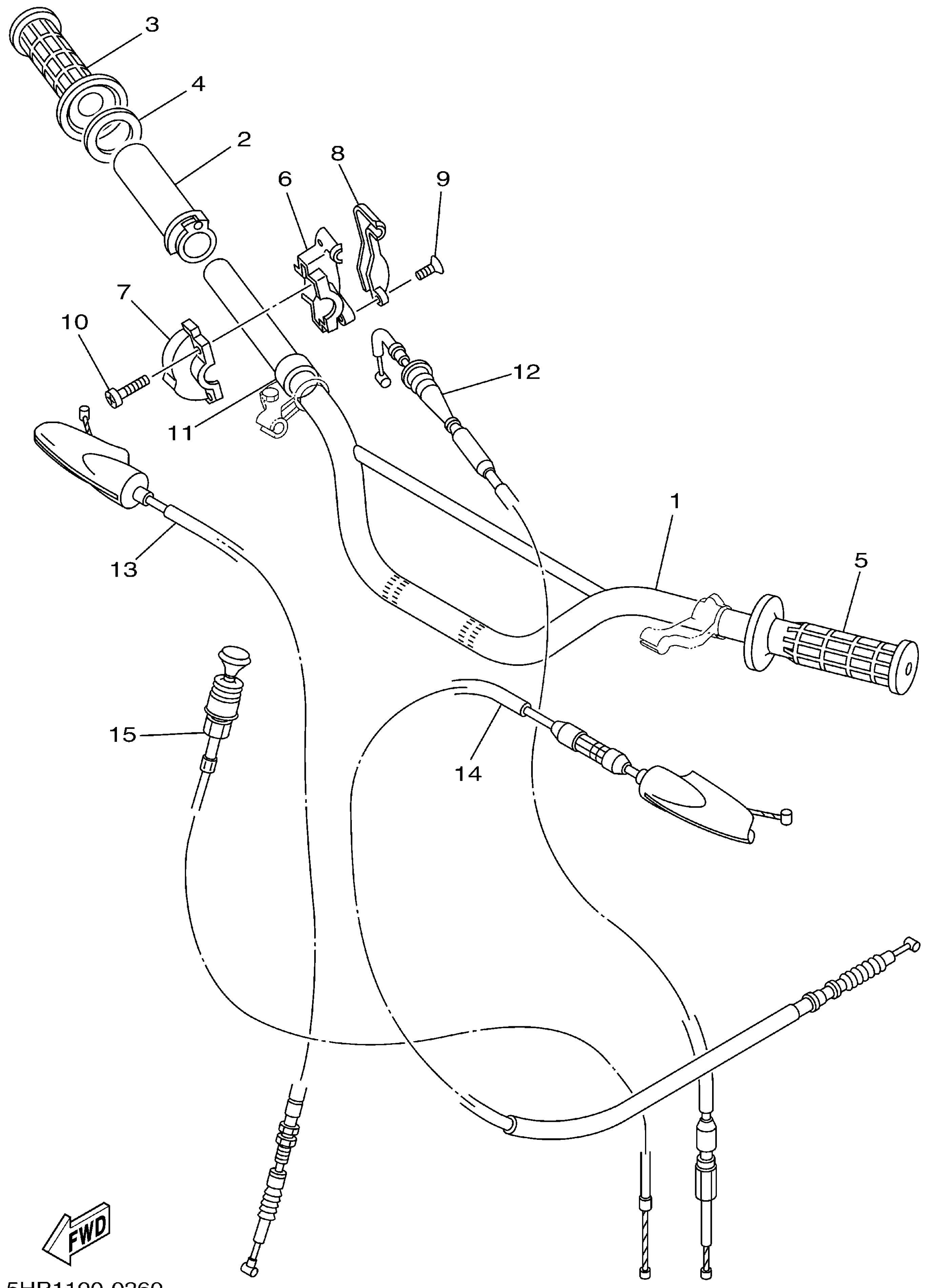 Steering Handle Cable