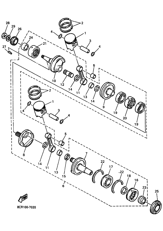 Crankshaft Piston