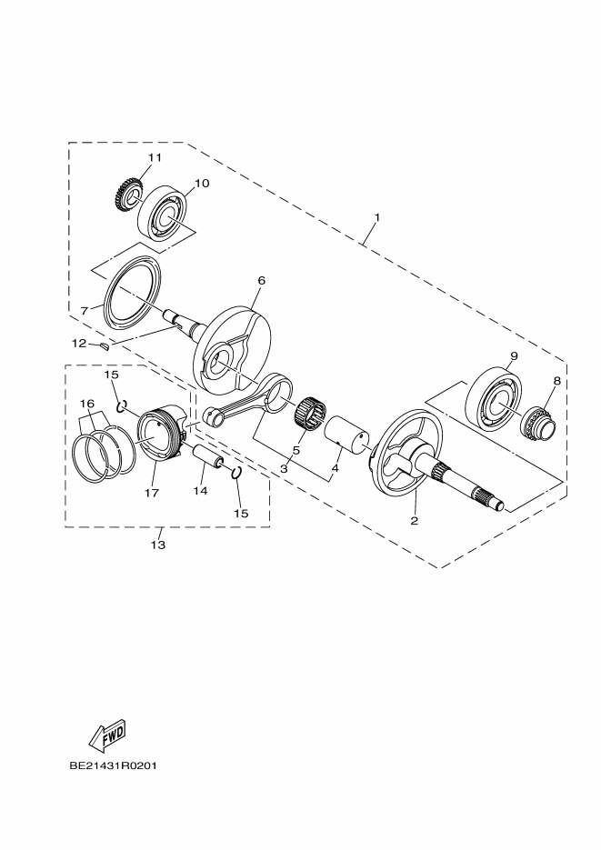 Crankshaft & Piston