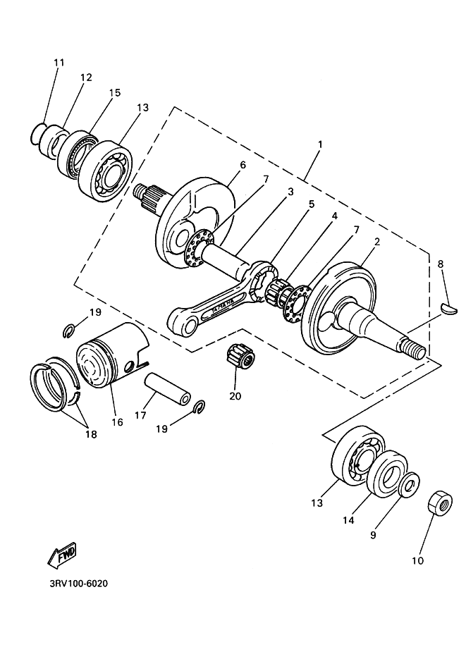Crankshaft Piston