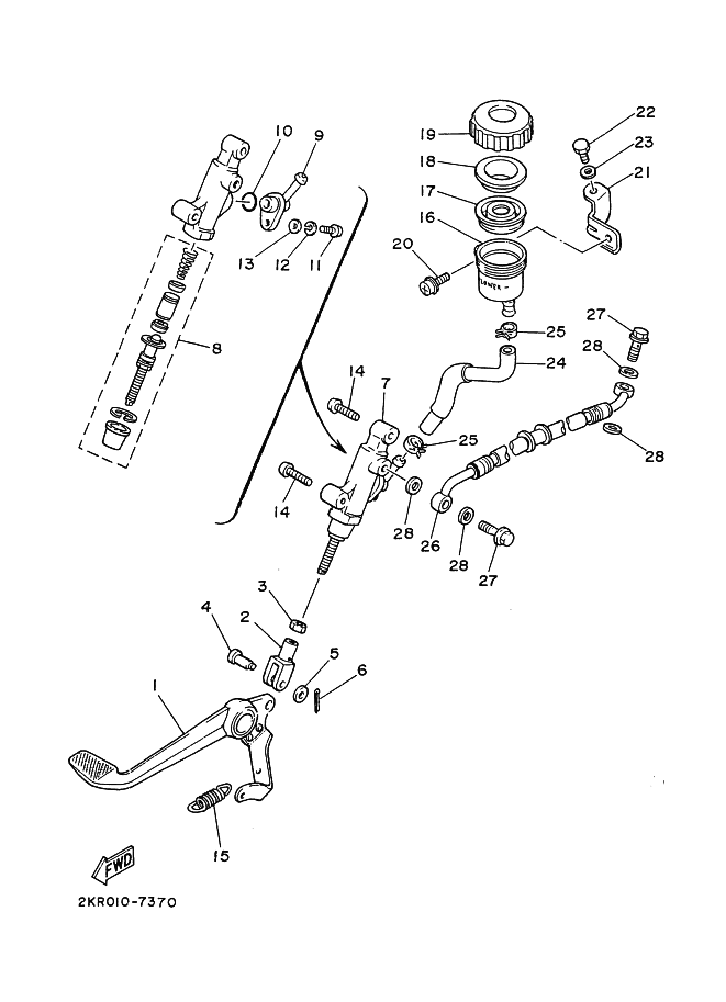 Rear Master Cylinder