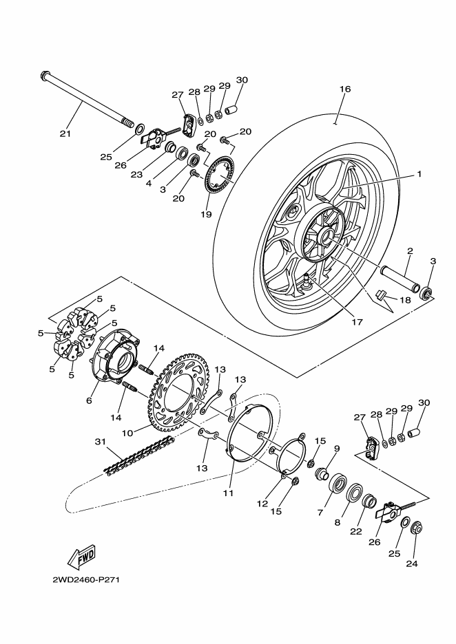 Rear Wheel