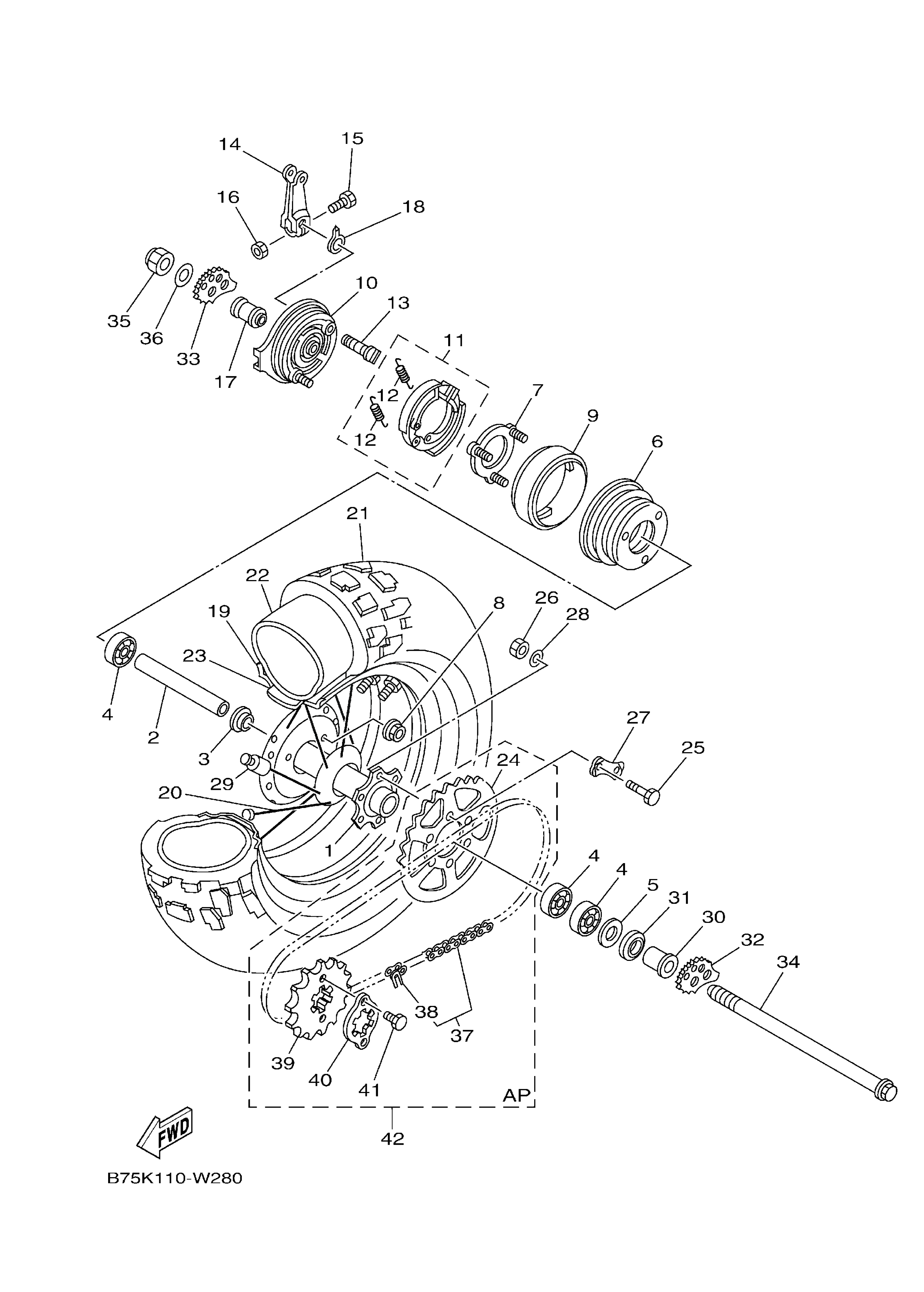 Rear Wheel