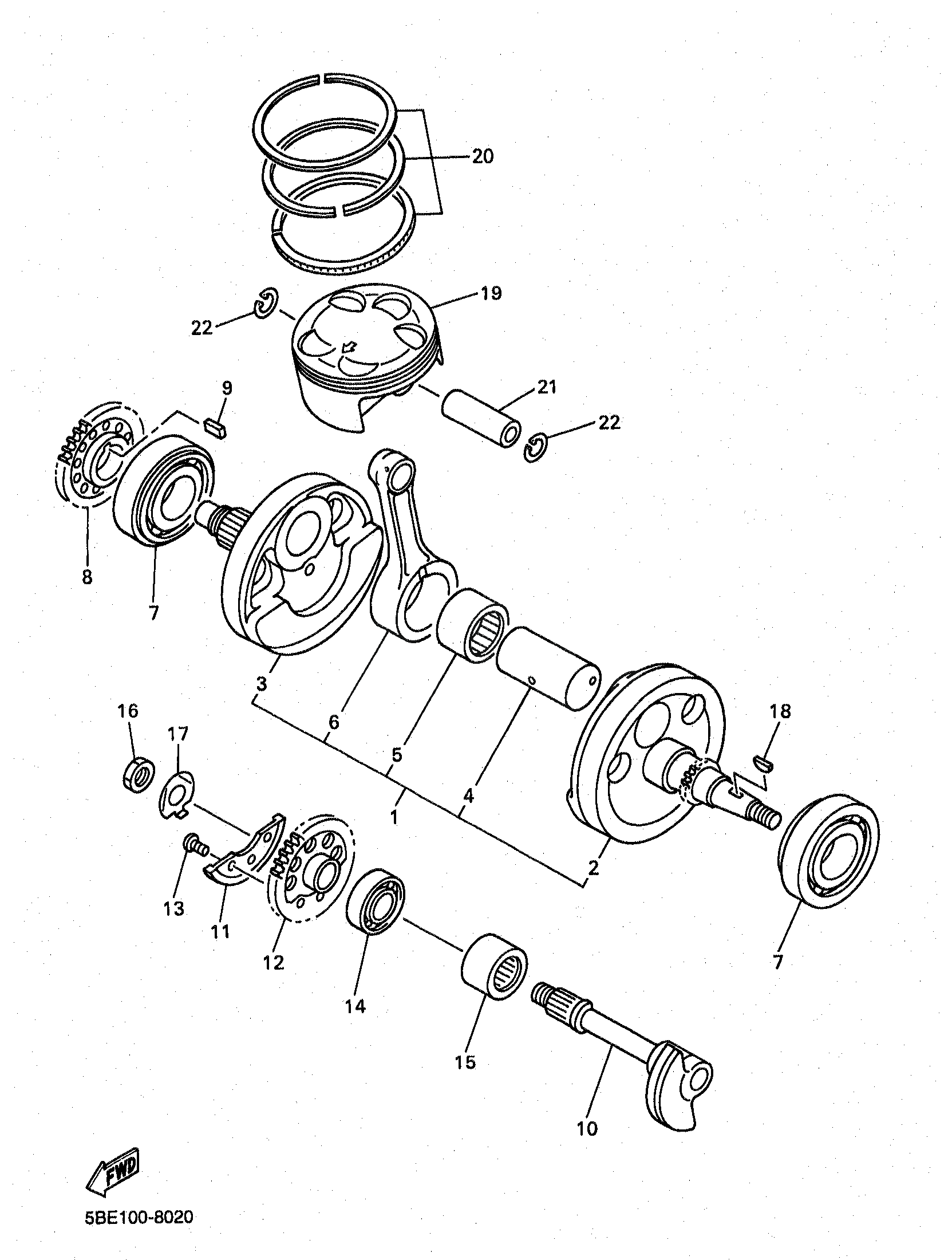 Crankshaft Piston