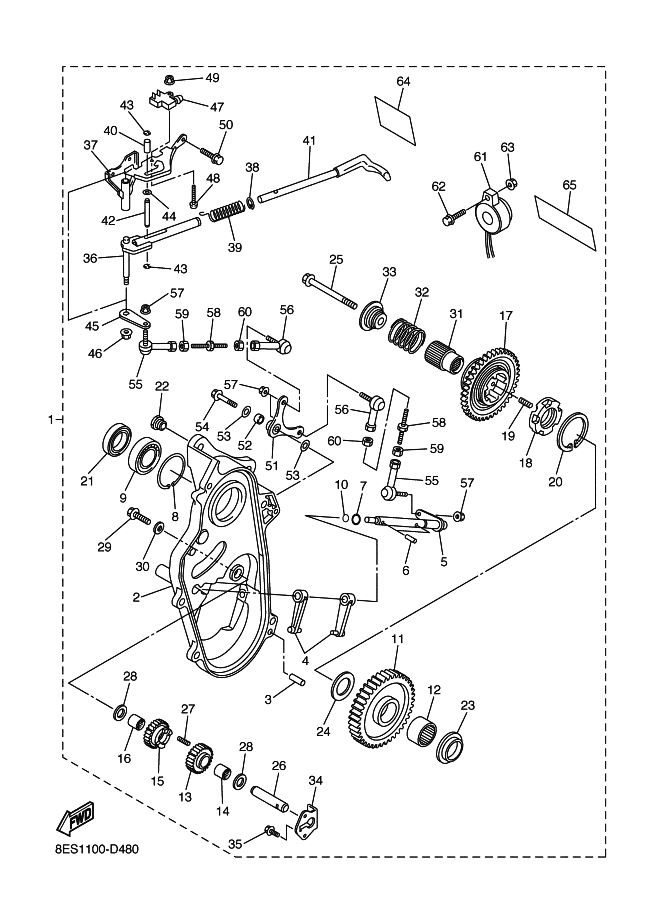 Alternator Reverse Gear Kit