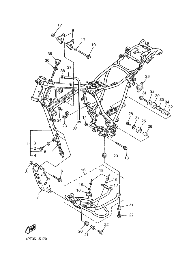 3tb-22178-00-00 Tensioner Yamaha 