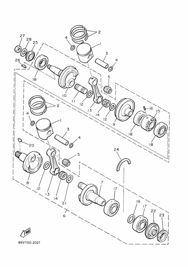 Crankshaft Piston
