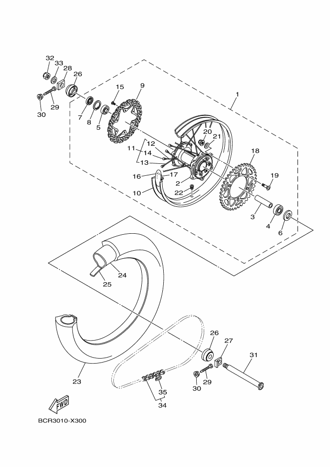 Rear Wheel