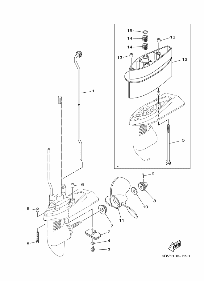 Lower Casing & Drive