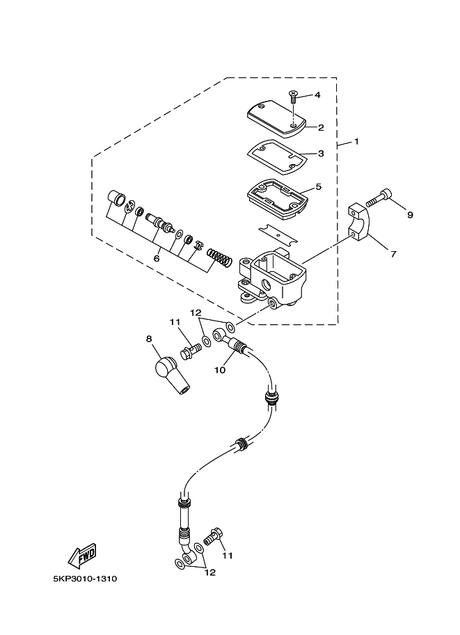 Front Master Cylinder