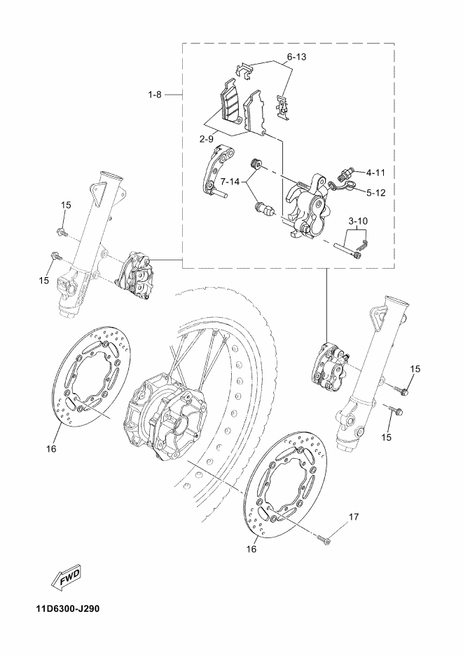 Front Brake Caliper
