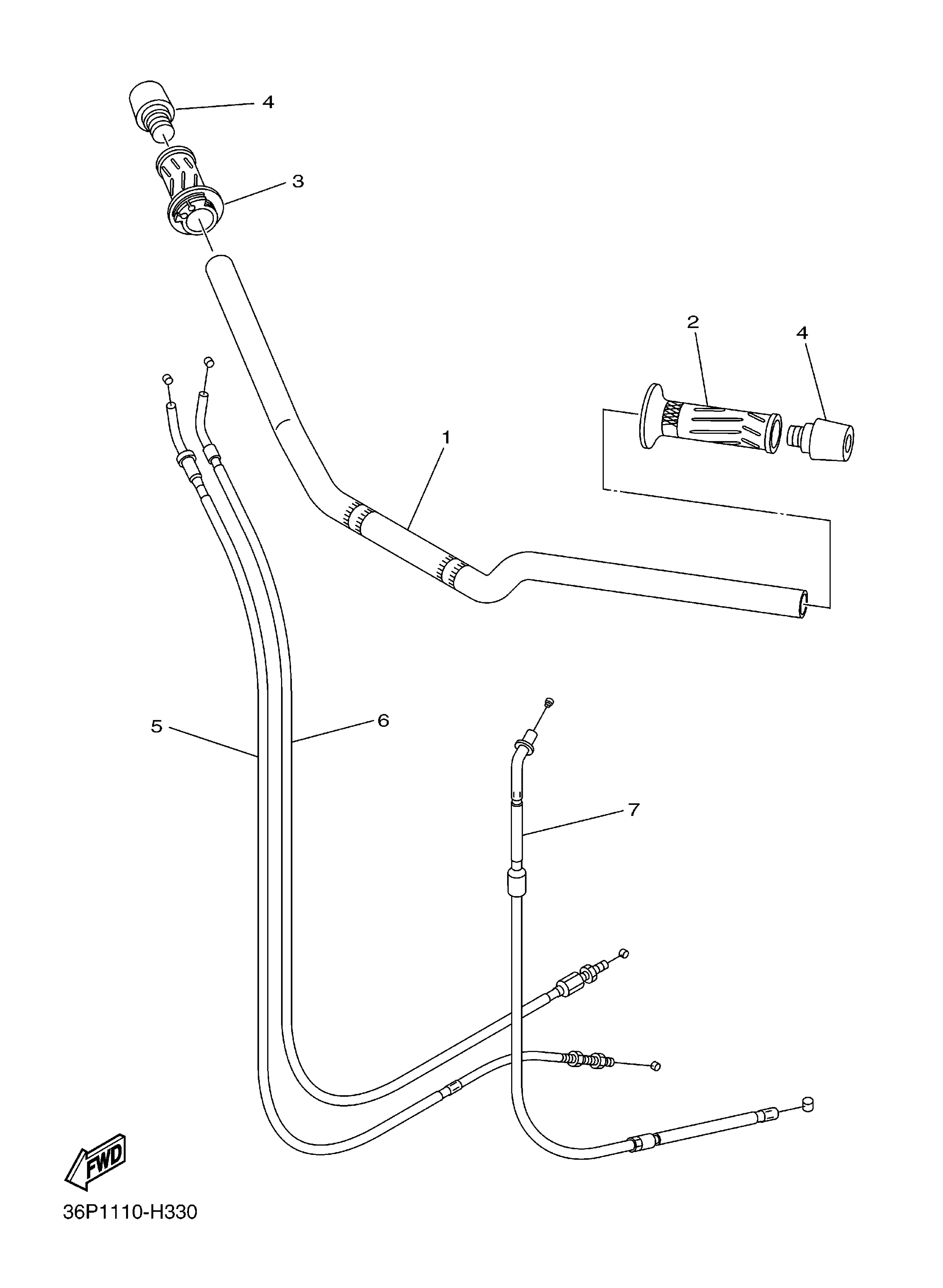 Handlebar Cable