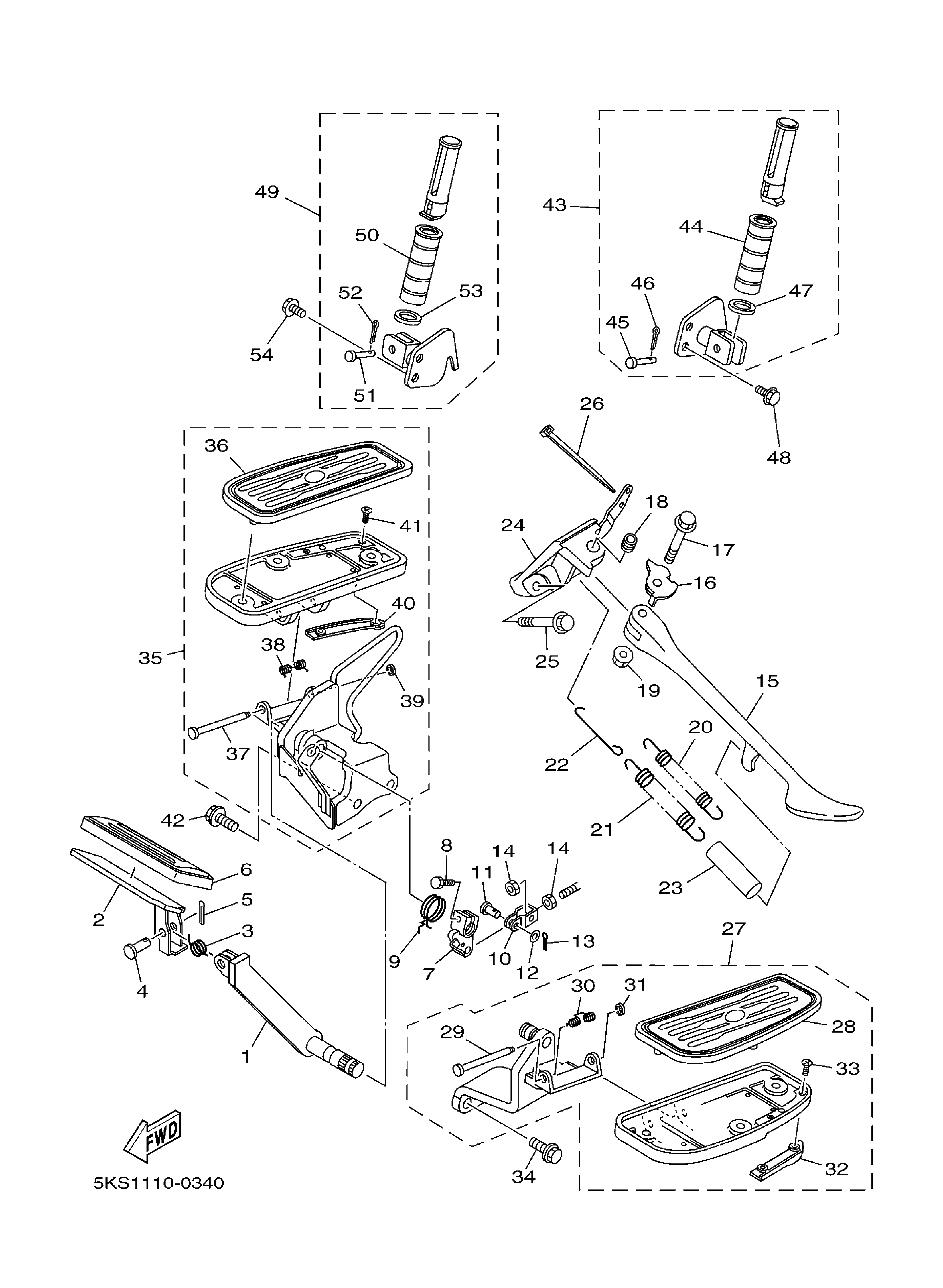 Stand Footrest