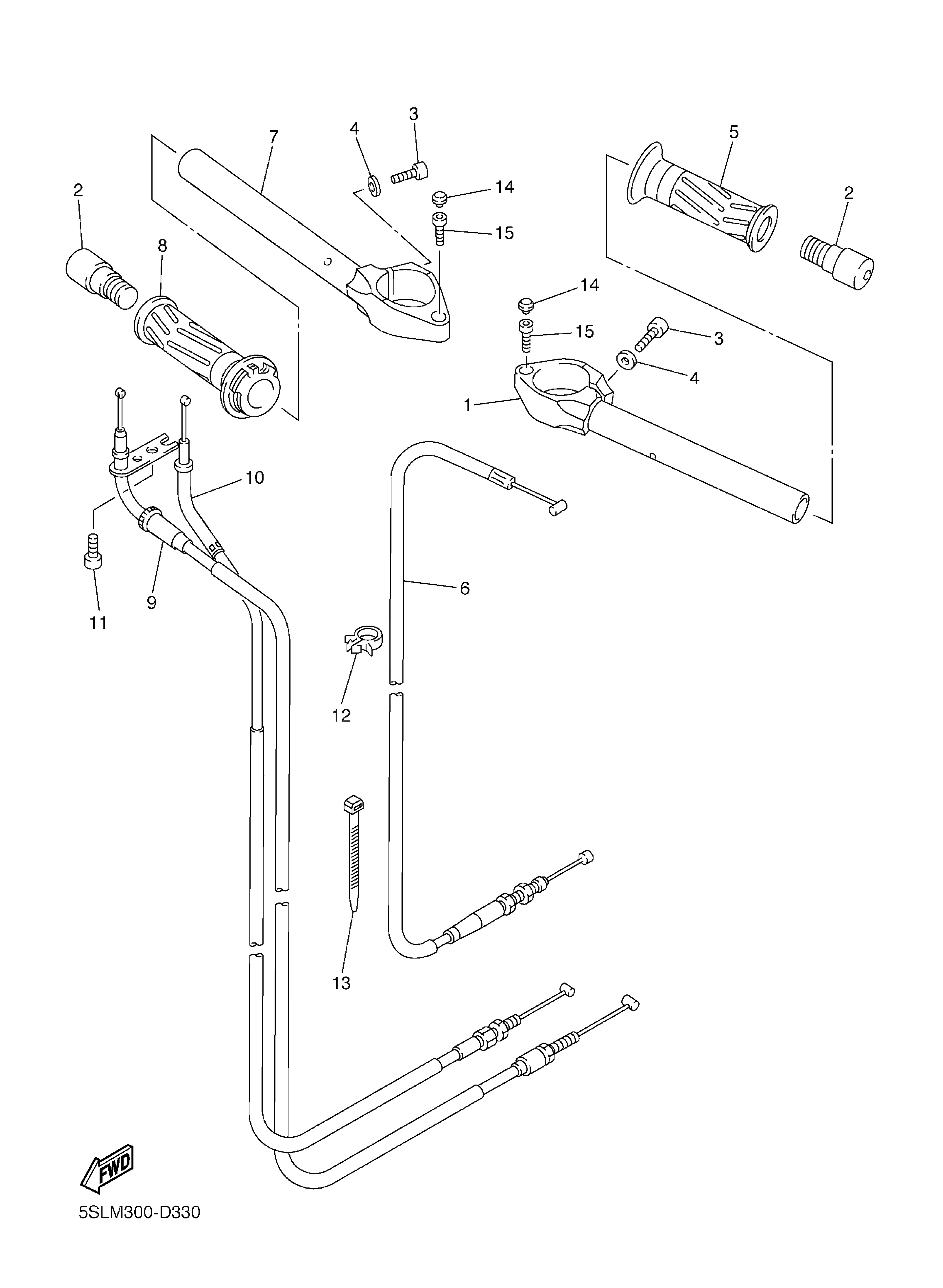 Steering Handle Cable