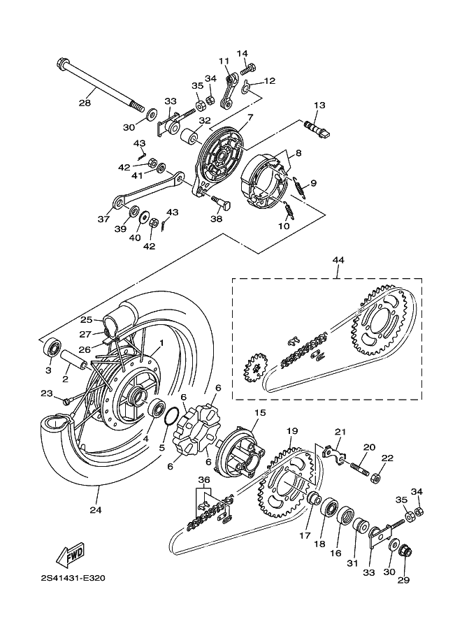 Rear Wheel
