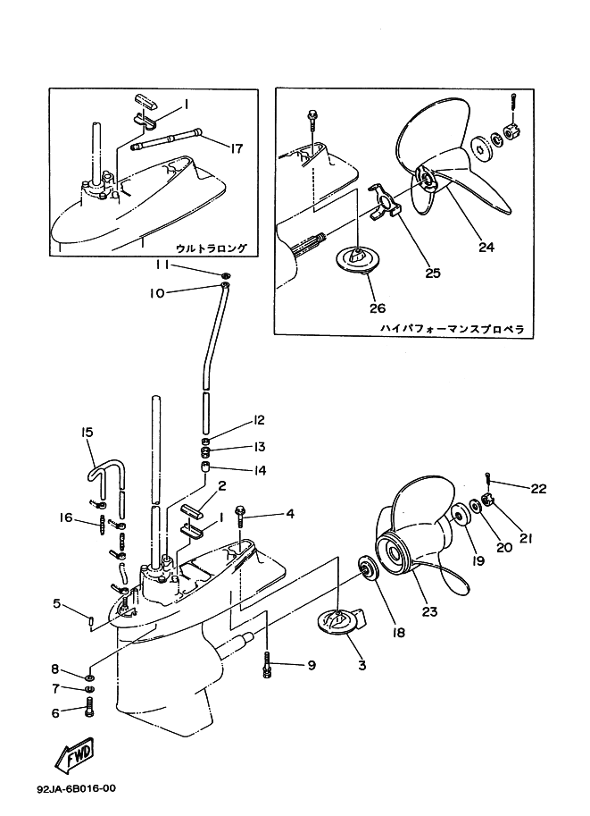 Lower Casing Drive