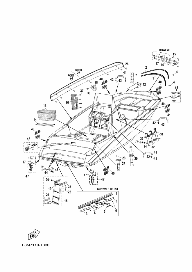 Hull Deck Fittings