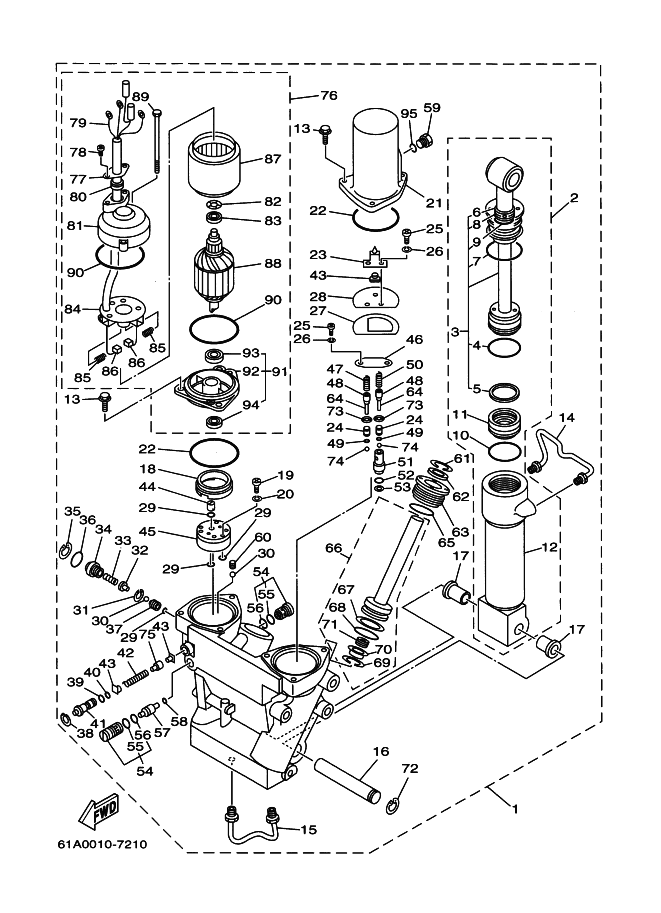 Power Trim & Tilt Assembly