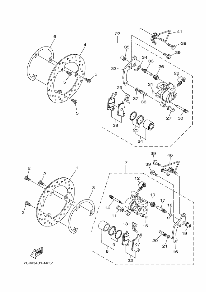 Front Brake Caliper