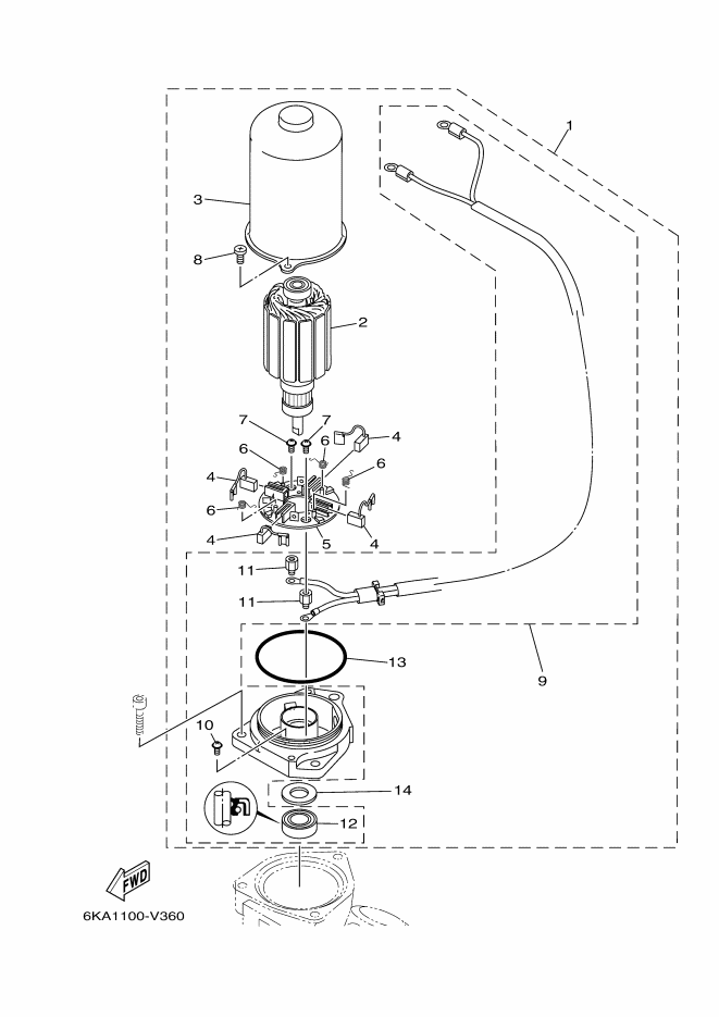 Power Trim & Tilt Assembly