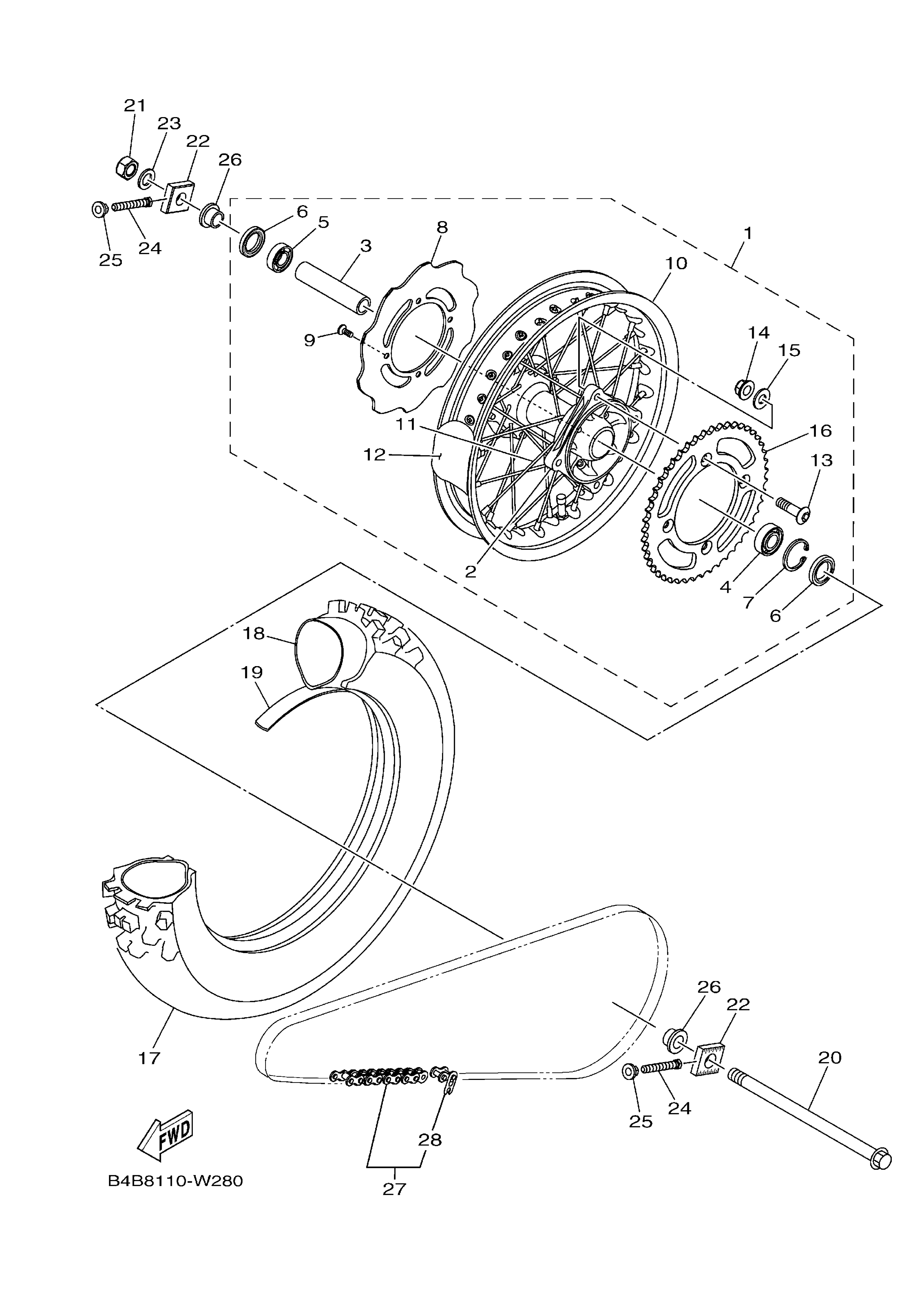 Rear Wheel