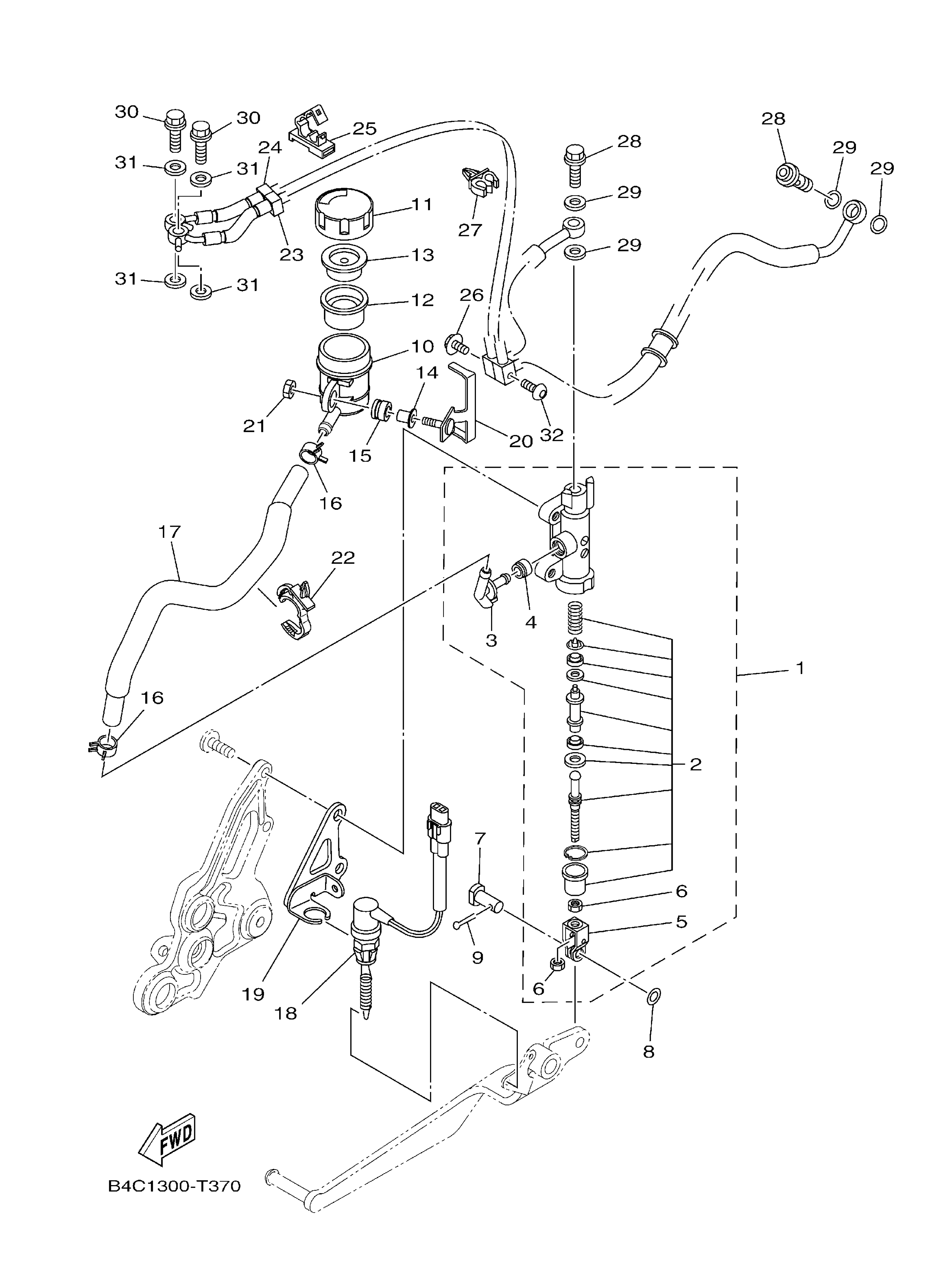 Rear Master Cylinder