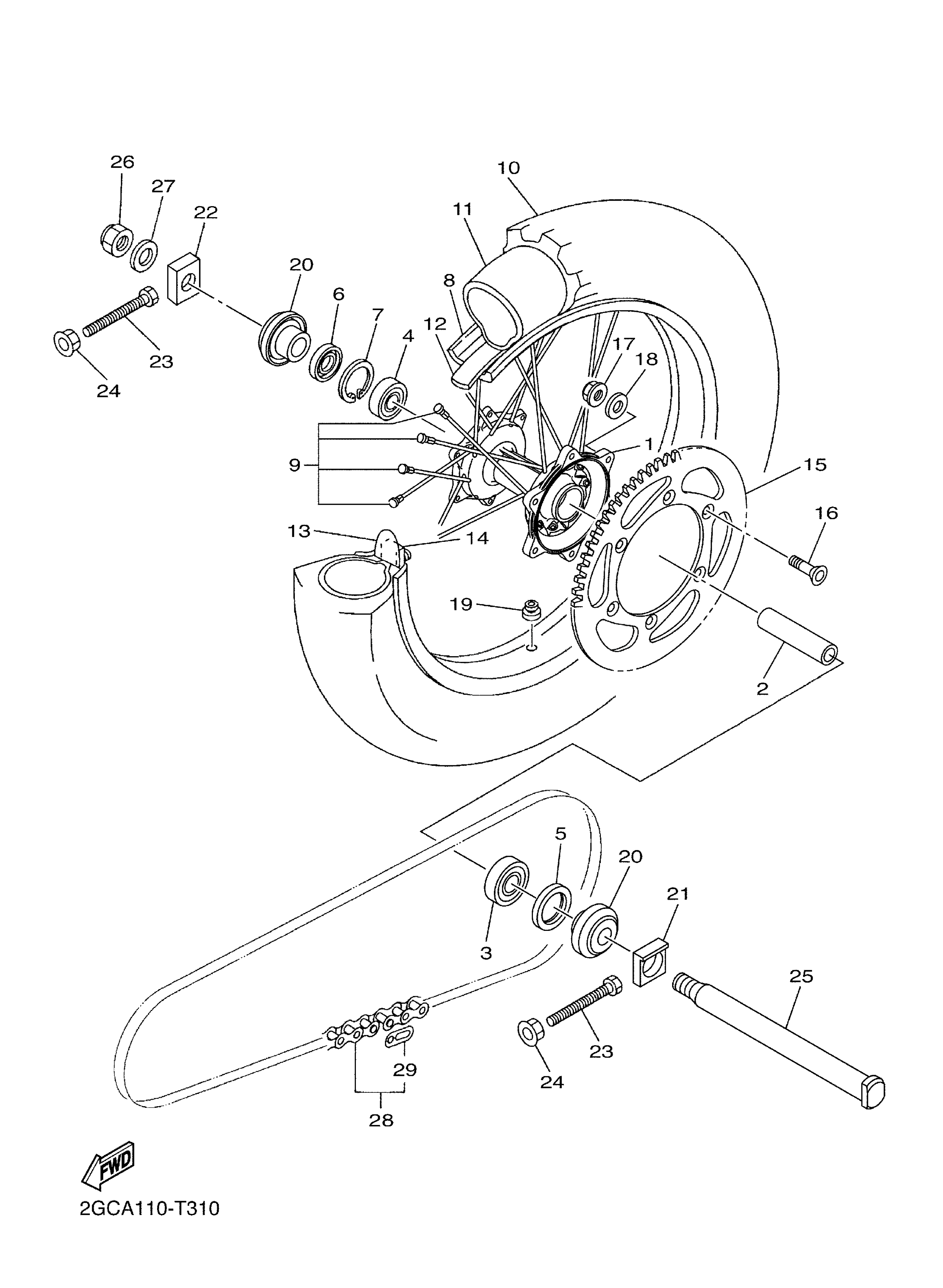 Rear Wheel