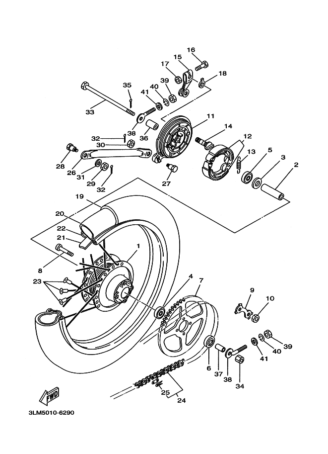 Rear Wheel