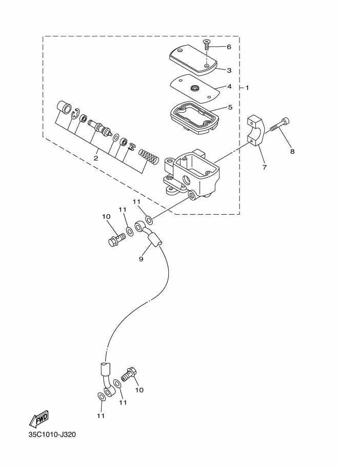 Front Master Cylinder