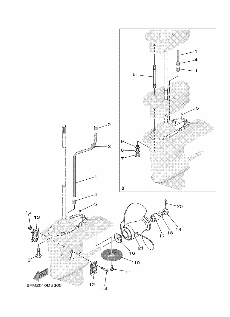Lower Casing & Drive