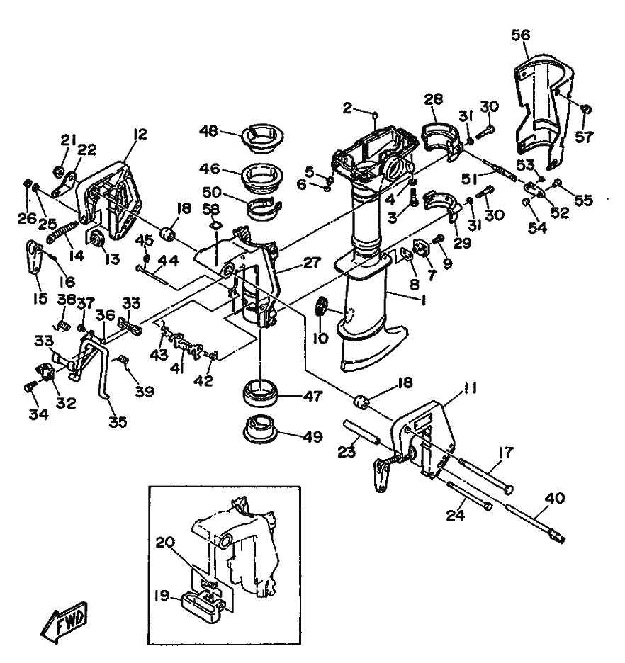 Upper Casing Bracket