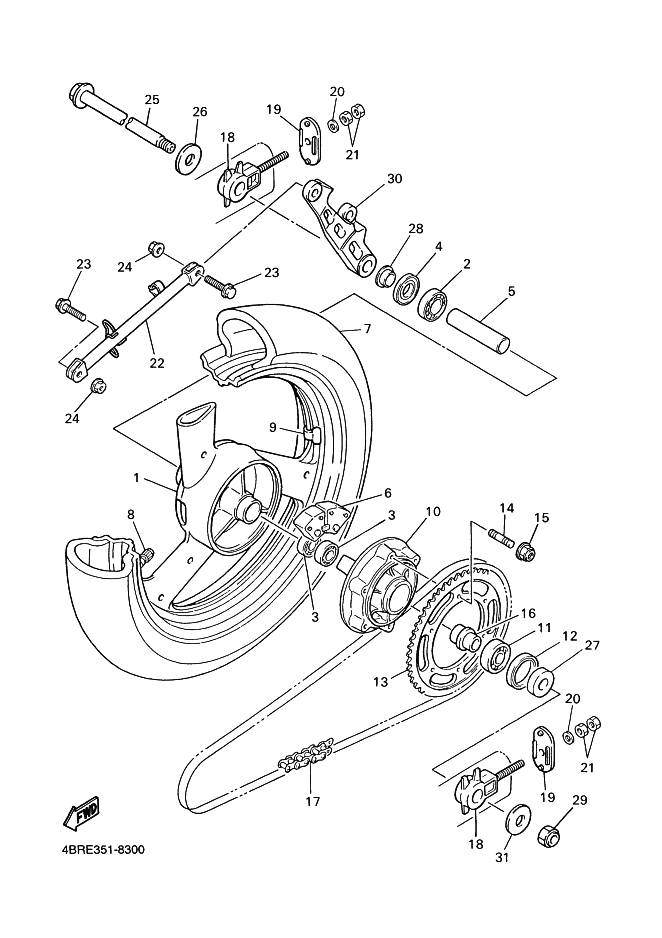 Rear Wheel