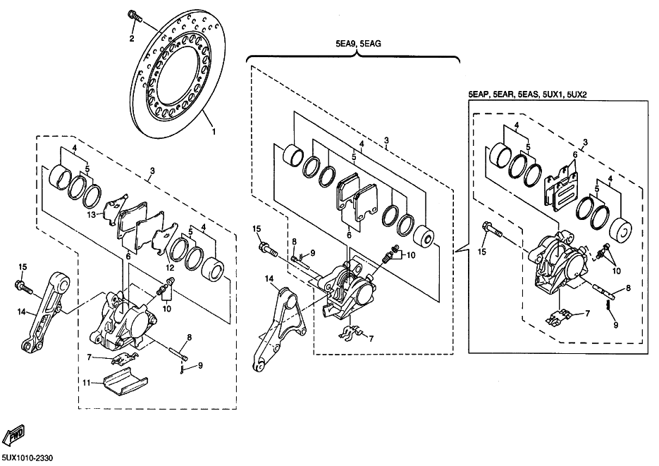 Rear Brake Caliper