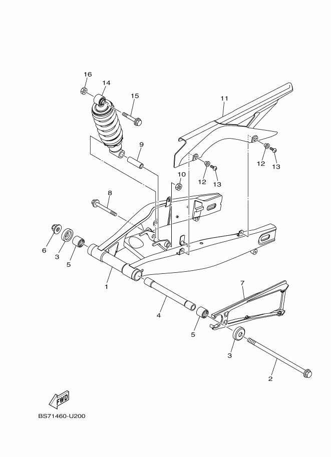 Rear Arm & Suspension
