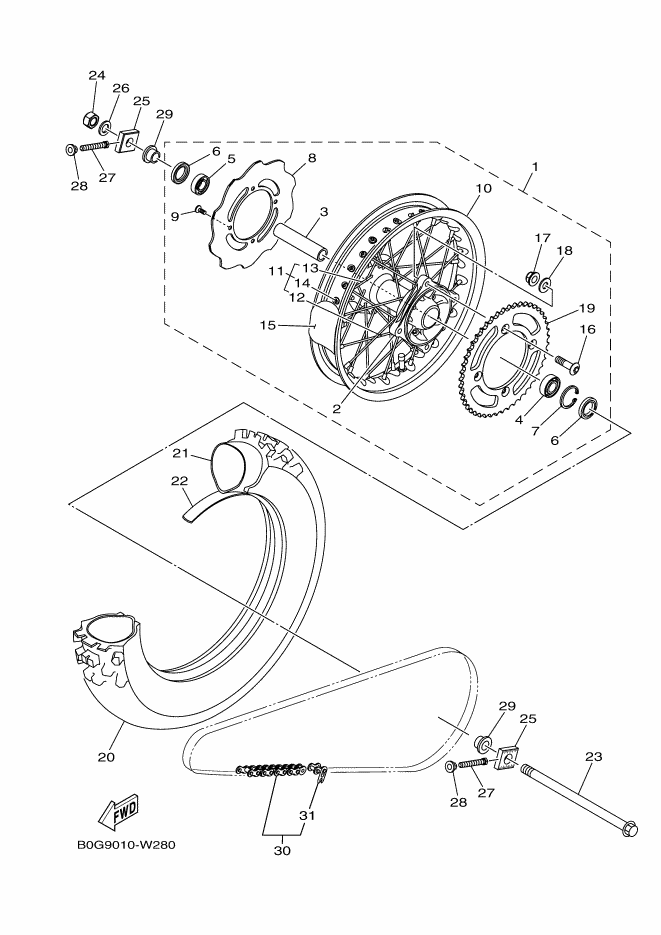 Rear Wheel