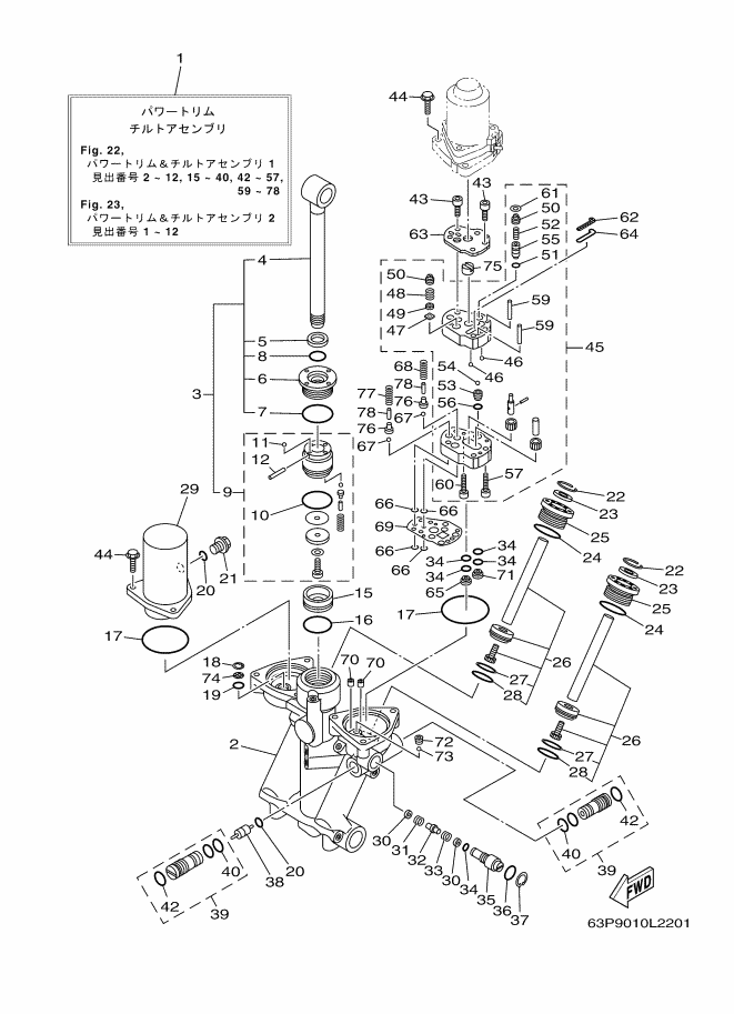 Power Trim & Tilt Assembly