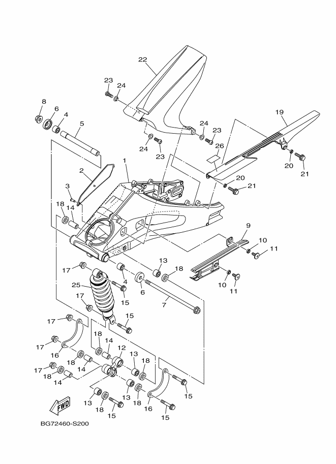 Rear Arm & Suspension